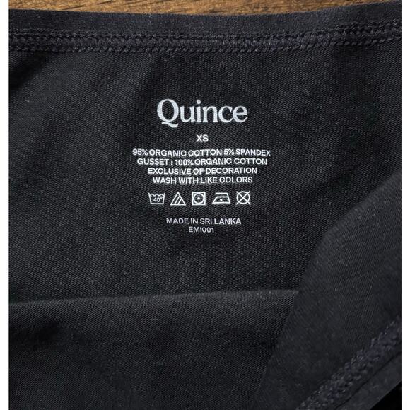 Set of 5 Quince Women’s XS Underwear Organic Cotton Panties Thong Bikini Variety - Picture 5 of 12
